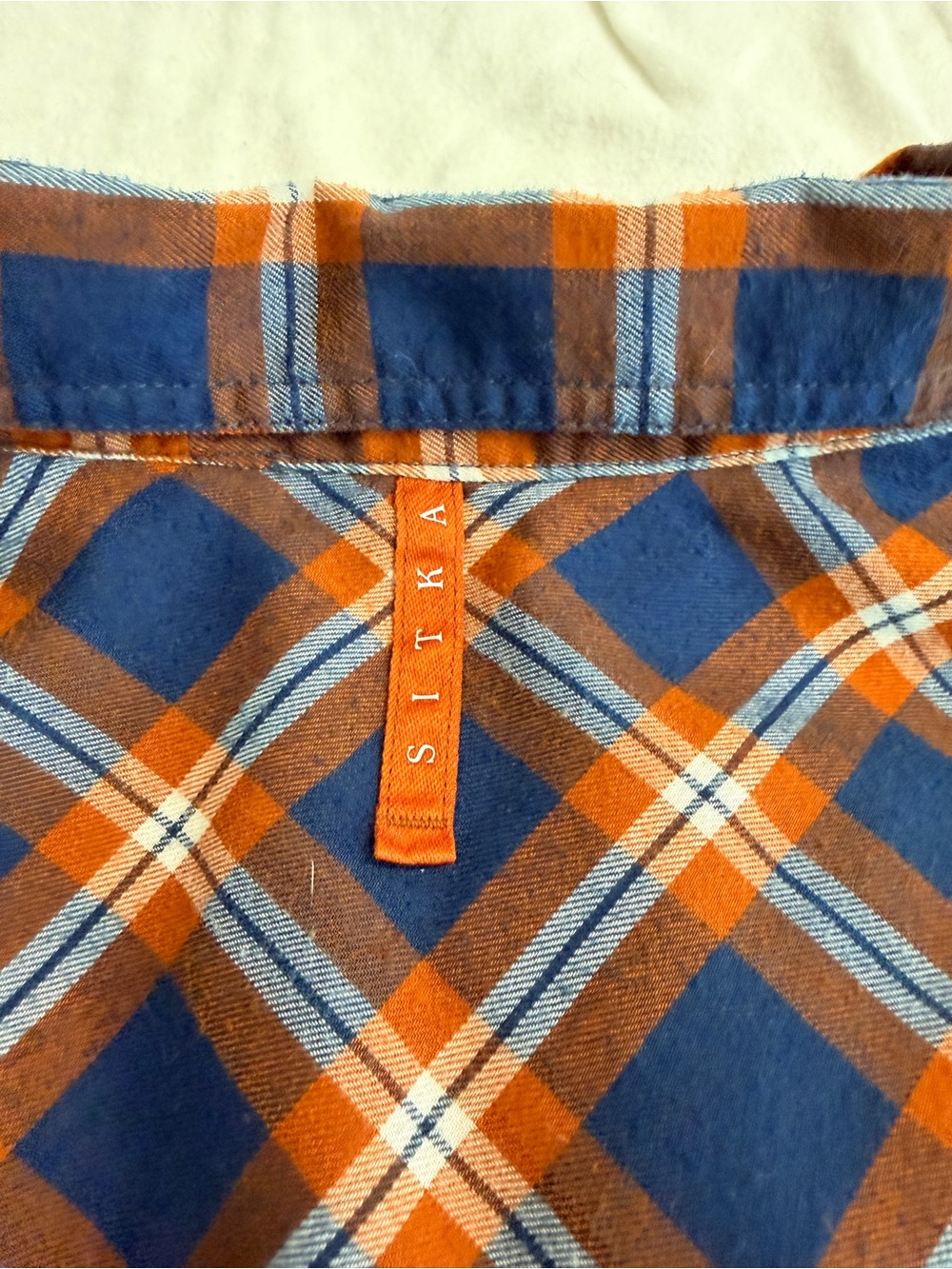 Men’s Sitka Gear Soft Plaid LS Button-Down Shirt Size XL - Picture 7 of 7